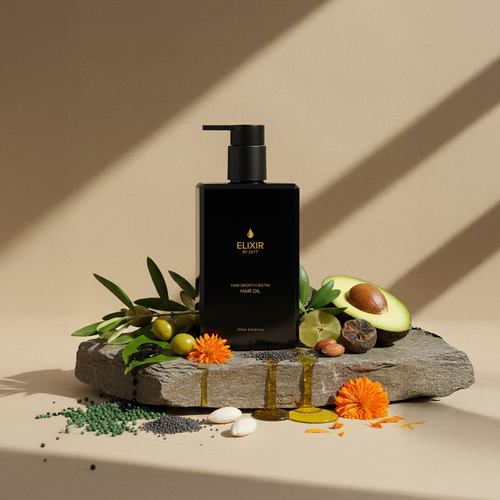Elixir by Zayt Hair Restoration Oil — Reduces Hair Fall & Promotes Regrowth